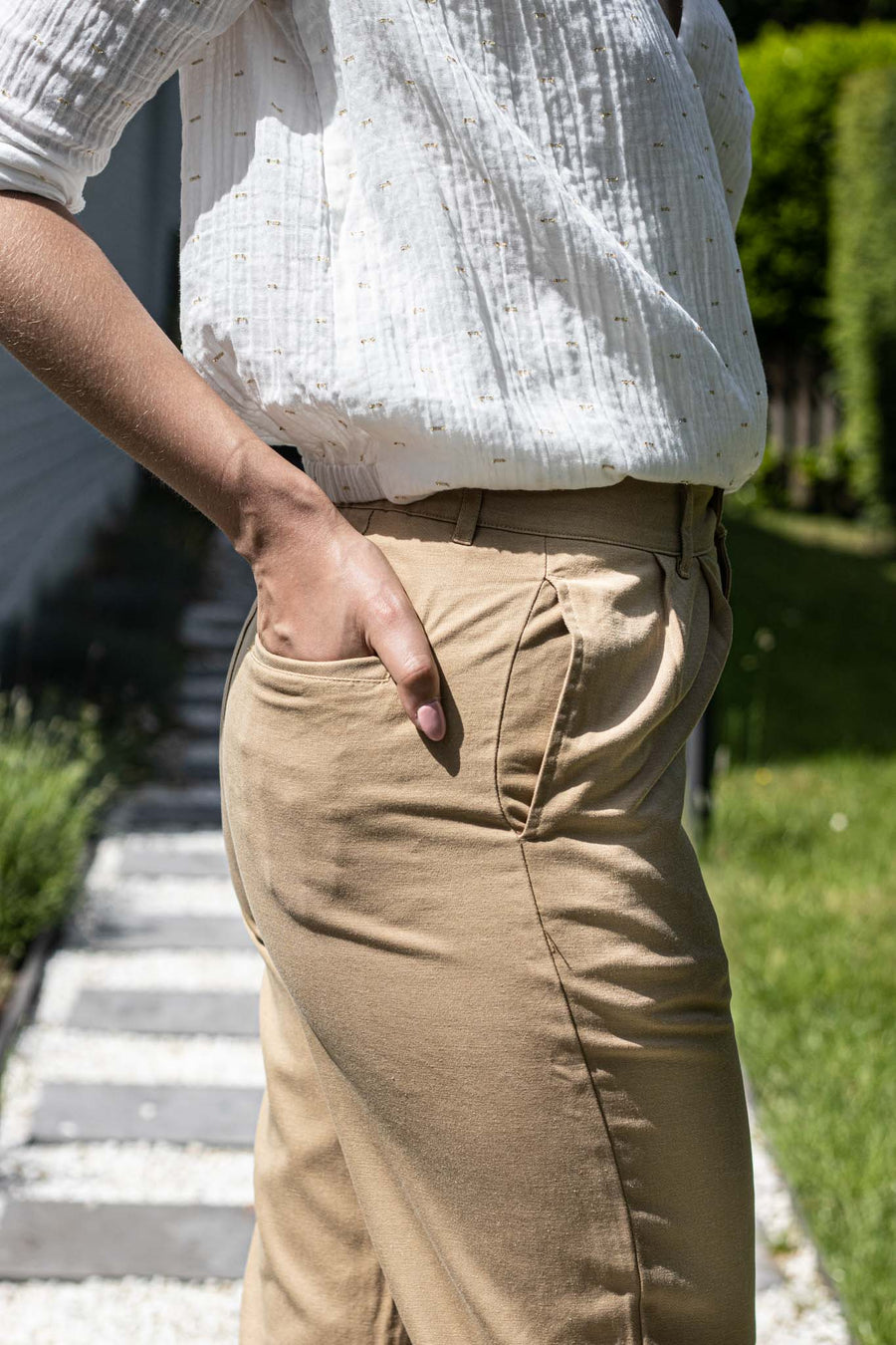 Pantalon brun Hempi